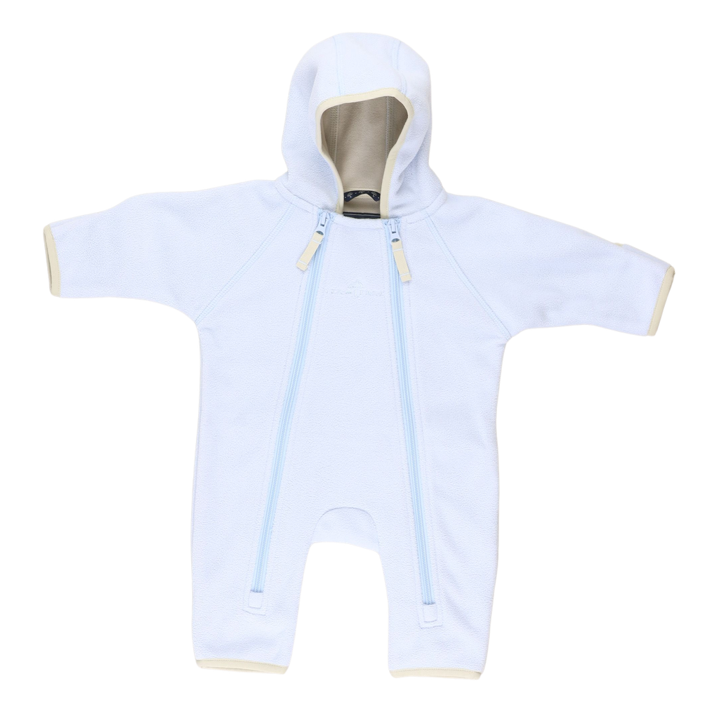 RE-LOVE Baby fleecedragt - Baby blue/kit