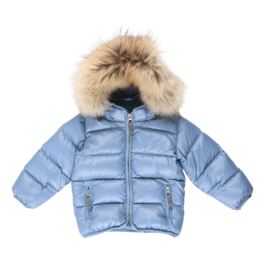 RE-LOVE Baby donsjack met bont