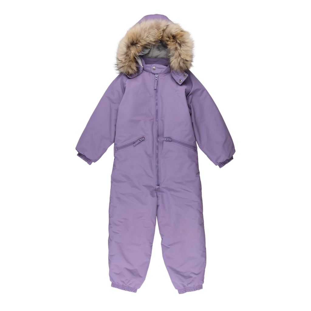 RE-LOVE Wintersuit with fur - Dewberry