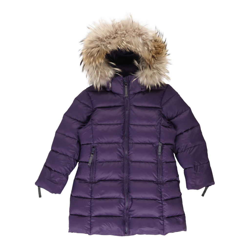 RE-LOVE Girl's down coat with fur