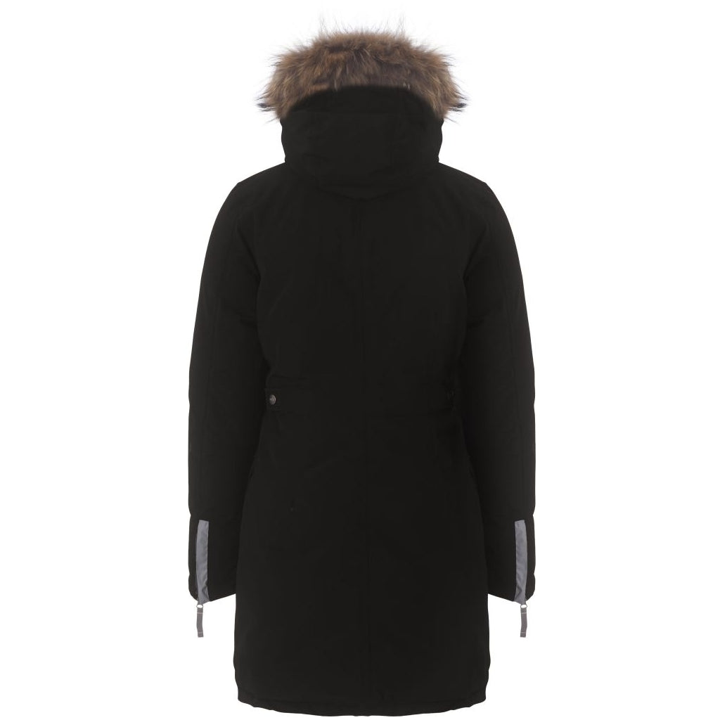 VER de TERRE Arktisk dame vinterfrakke med pels Frakke med pels 895 Coffee