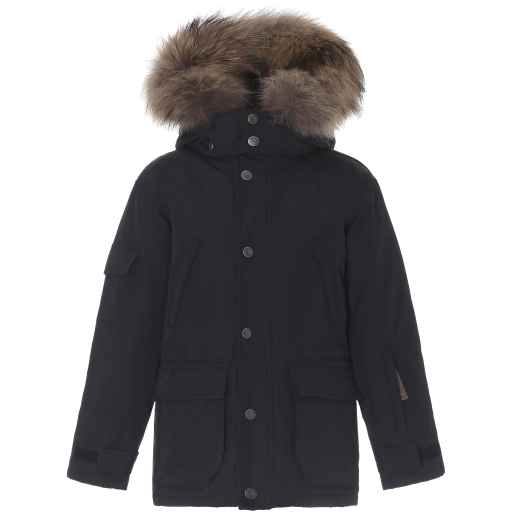 VER de TERRE Arktisk vinterjakke med pels Jakke med pels 099 Black
