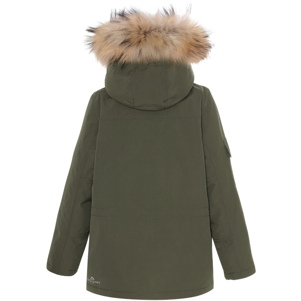VER de TERRE Arktisk vinterjakke med pels Jakke med pels 867 Dark moss