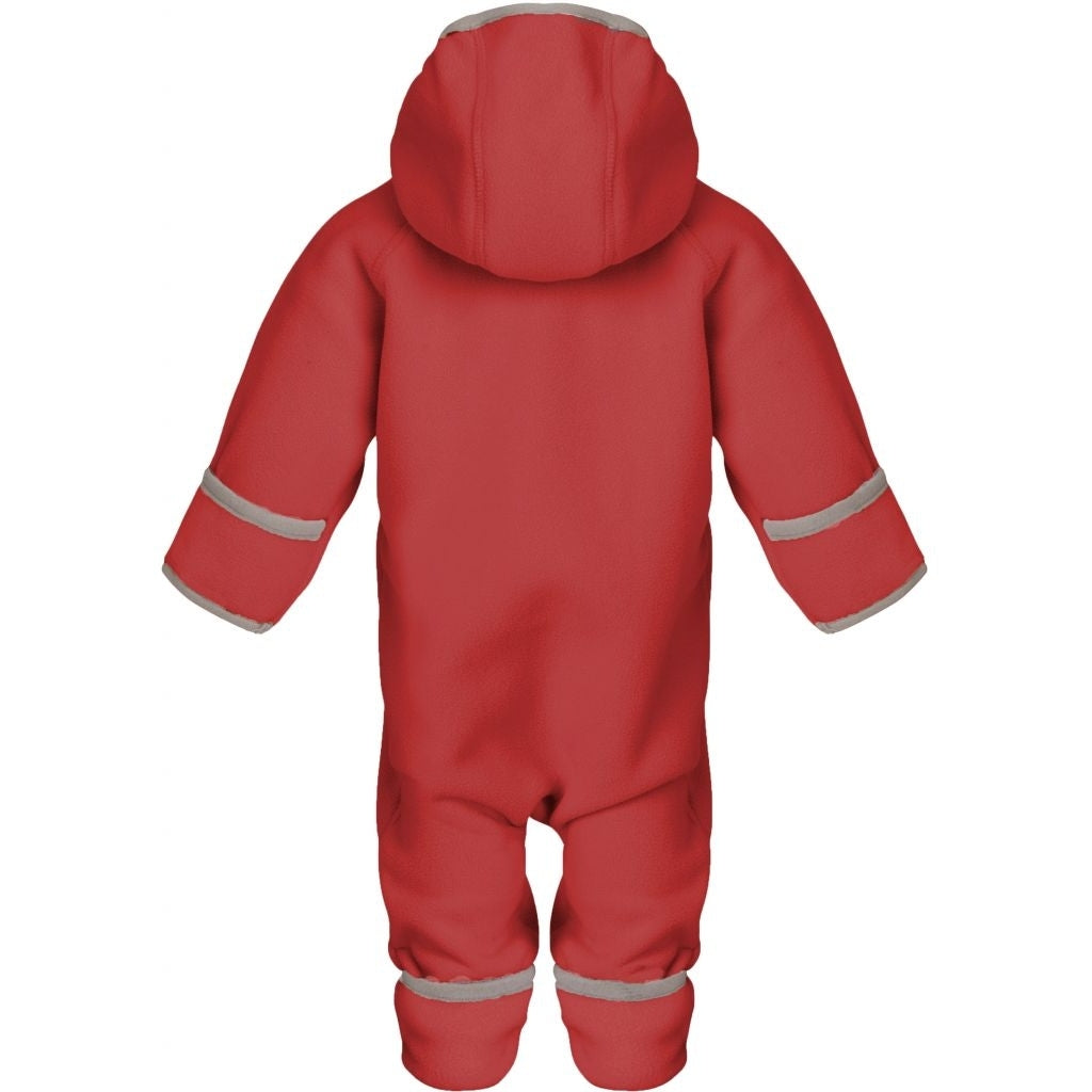 VER de TERRE Baby fleecedragt Babydragt 433 Strawberry sorbet/mocca