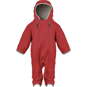 VER de TERRE Baby fleecedragt Babydragt 433 Strawberry sorbet/mocca