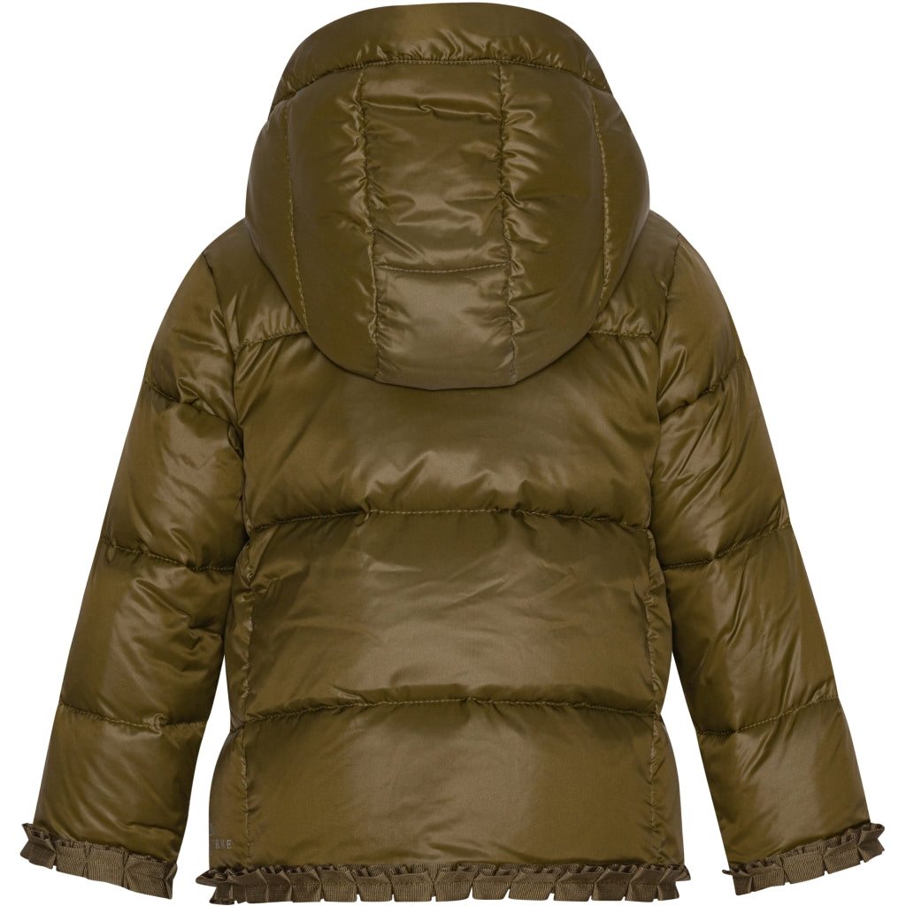 VER de TERRE Babypige dunjakke Dunjakke 871 Dark olive