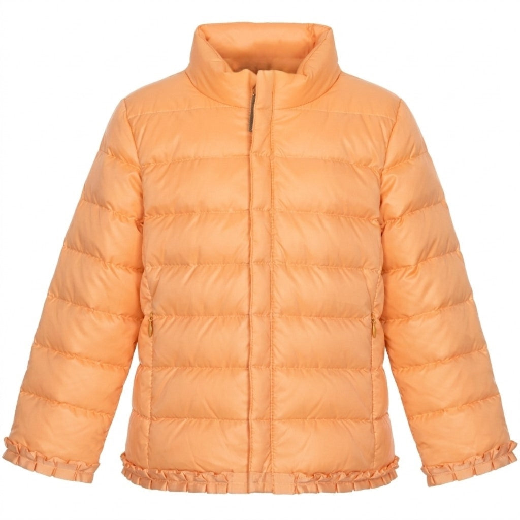 VER de TERRE Babypige overgangsjakke med dun Dunjakke 208 Apricot
