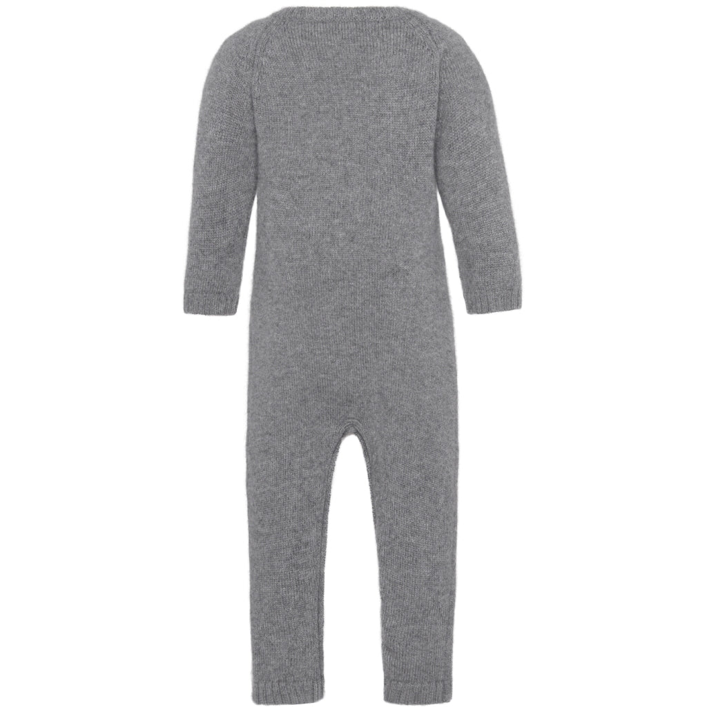 VER de TERRE Cashmere baby dragt Babydragt 060 Grey mélange