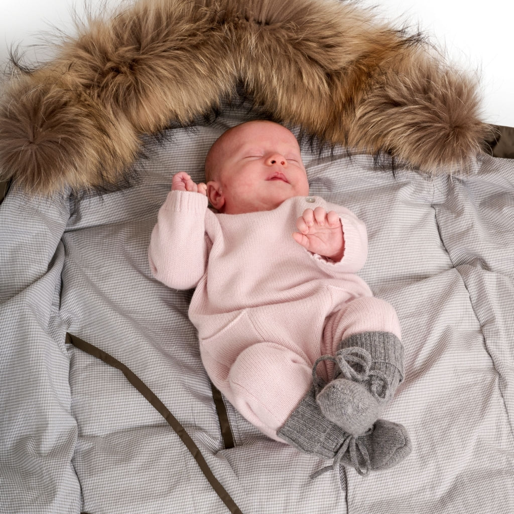 VER de TERRE Cashmere baby dragt Babydragt 405 Rose powder