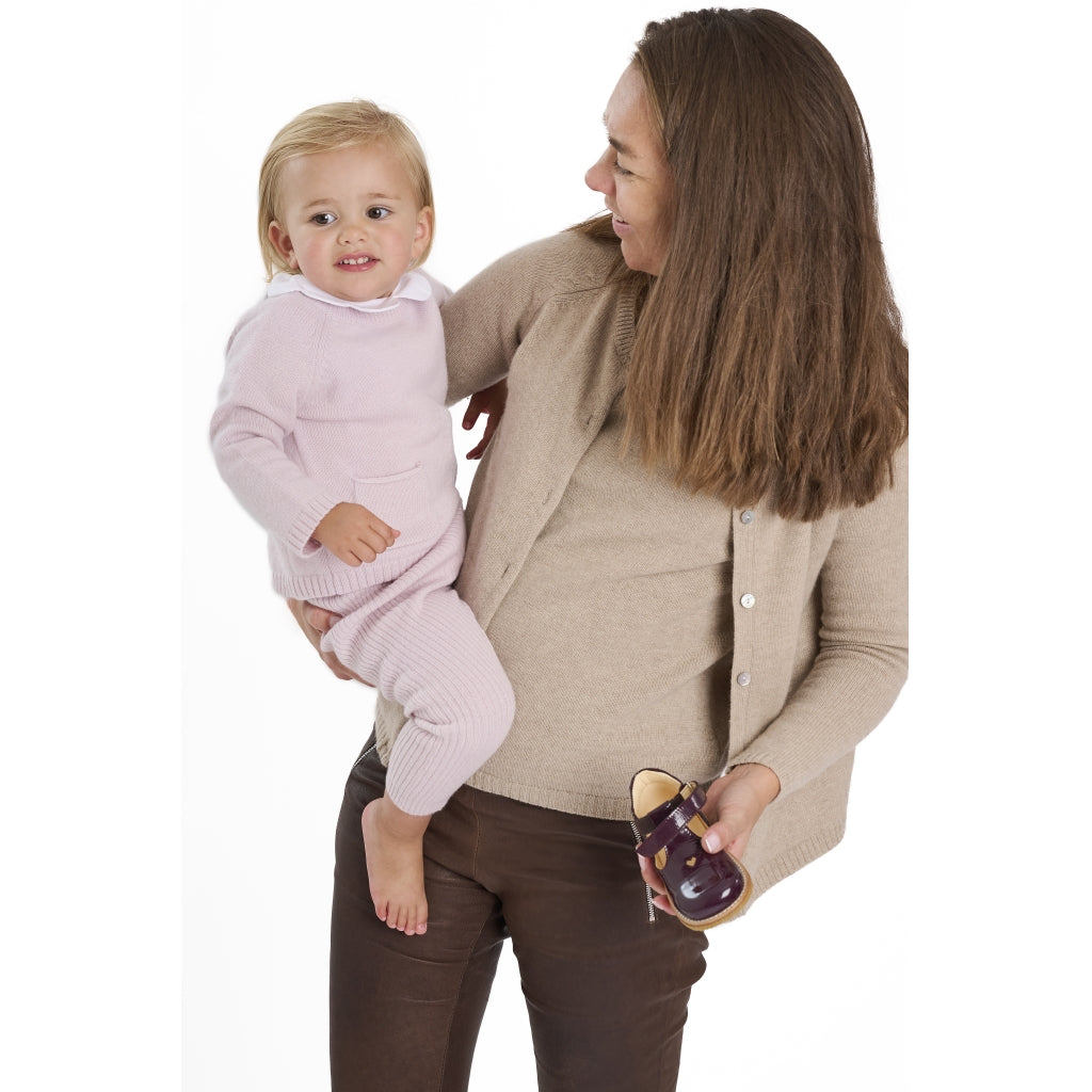 VER de TERRE Cashmere baby leggings Bukser 918 Bear mélange