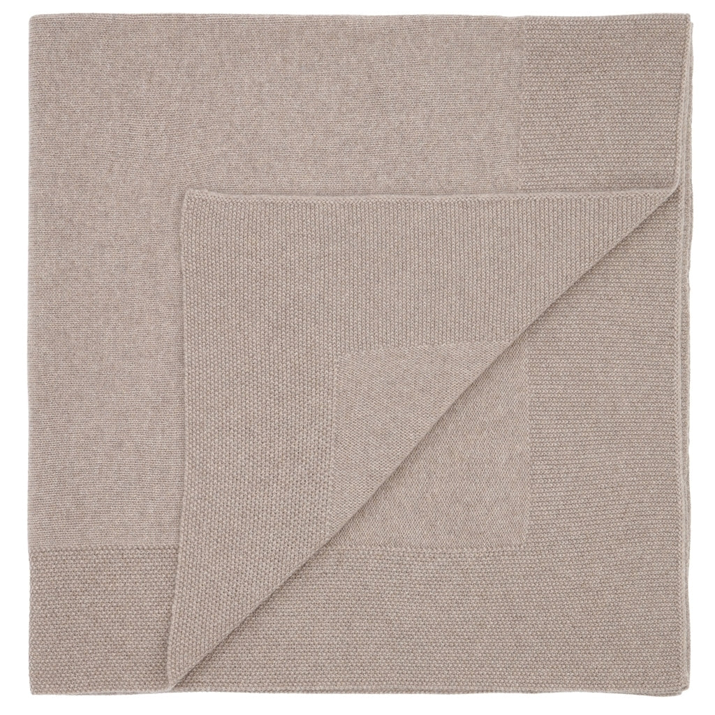 VER de TERRE Cashmere baby tæppe Tæpper 918 Bear mélange