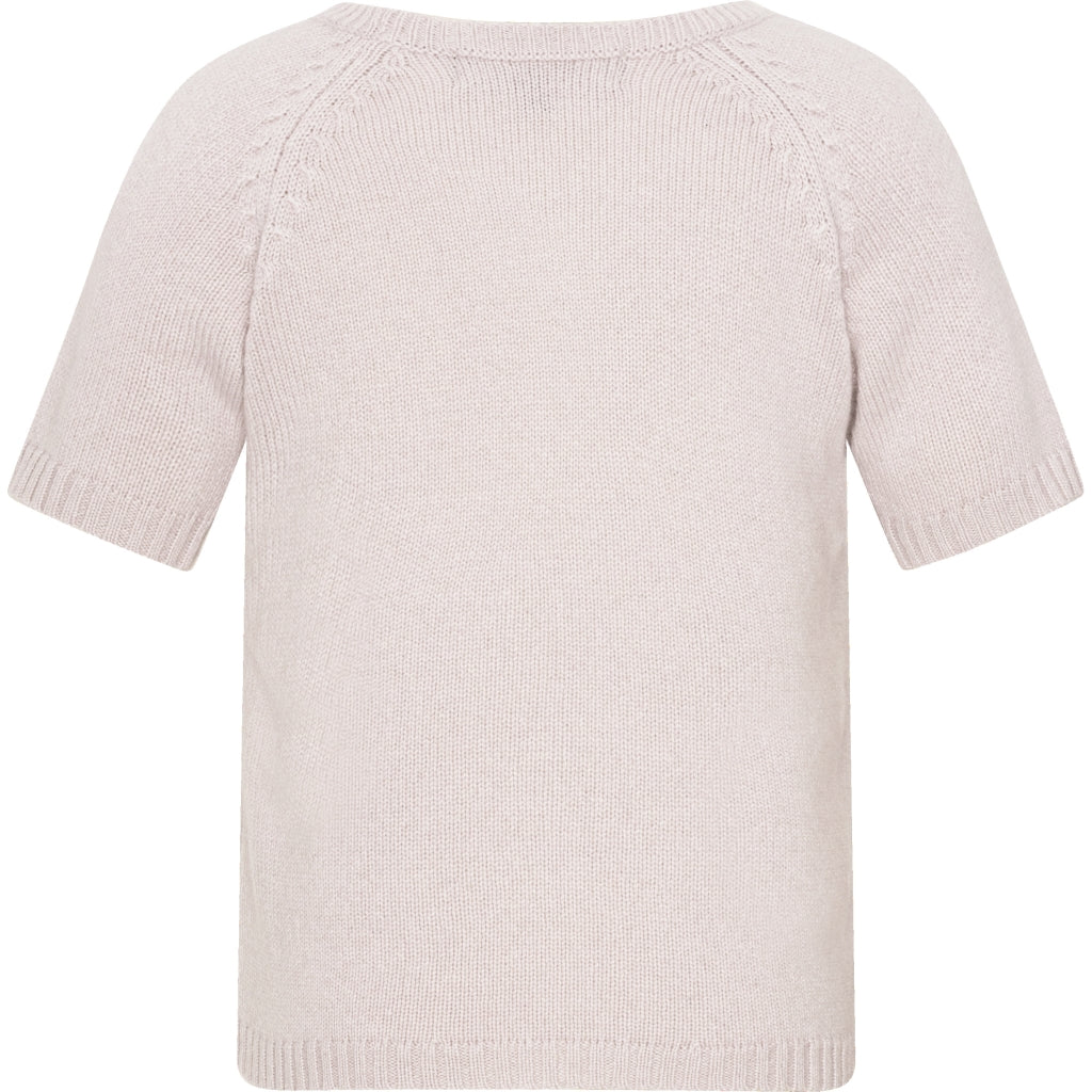 VER de TERRE Cashmere bluse Bluse 405 Rose powder
