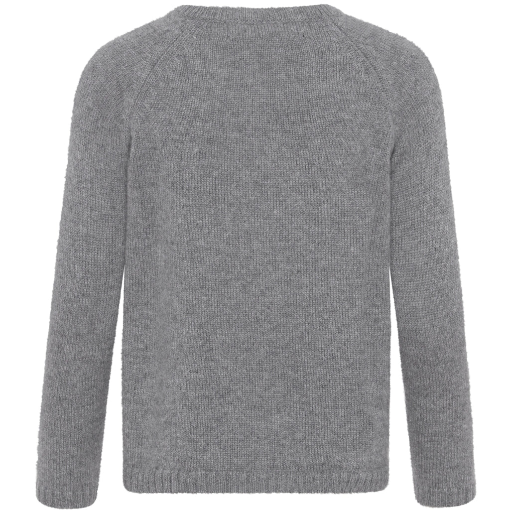 VER de TERRE Cashmere cardigan Cardigan 060 Grey mélange