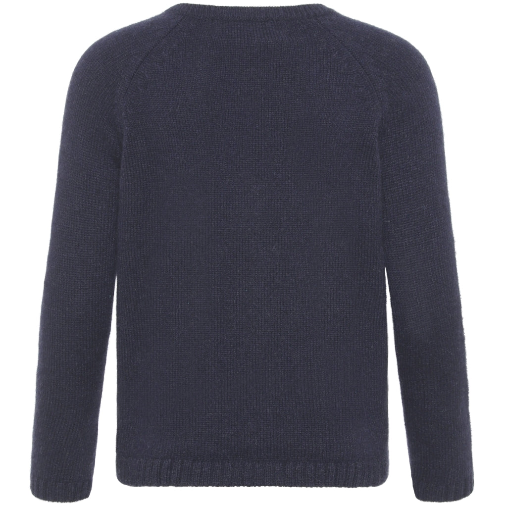 VER de TERRE Cashmere cardigan Cashmere 600 Navy