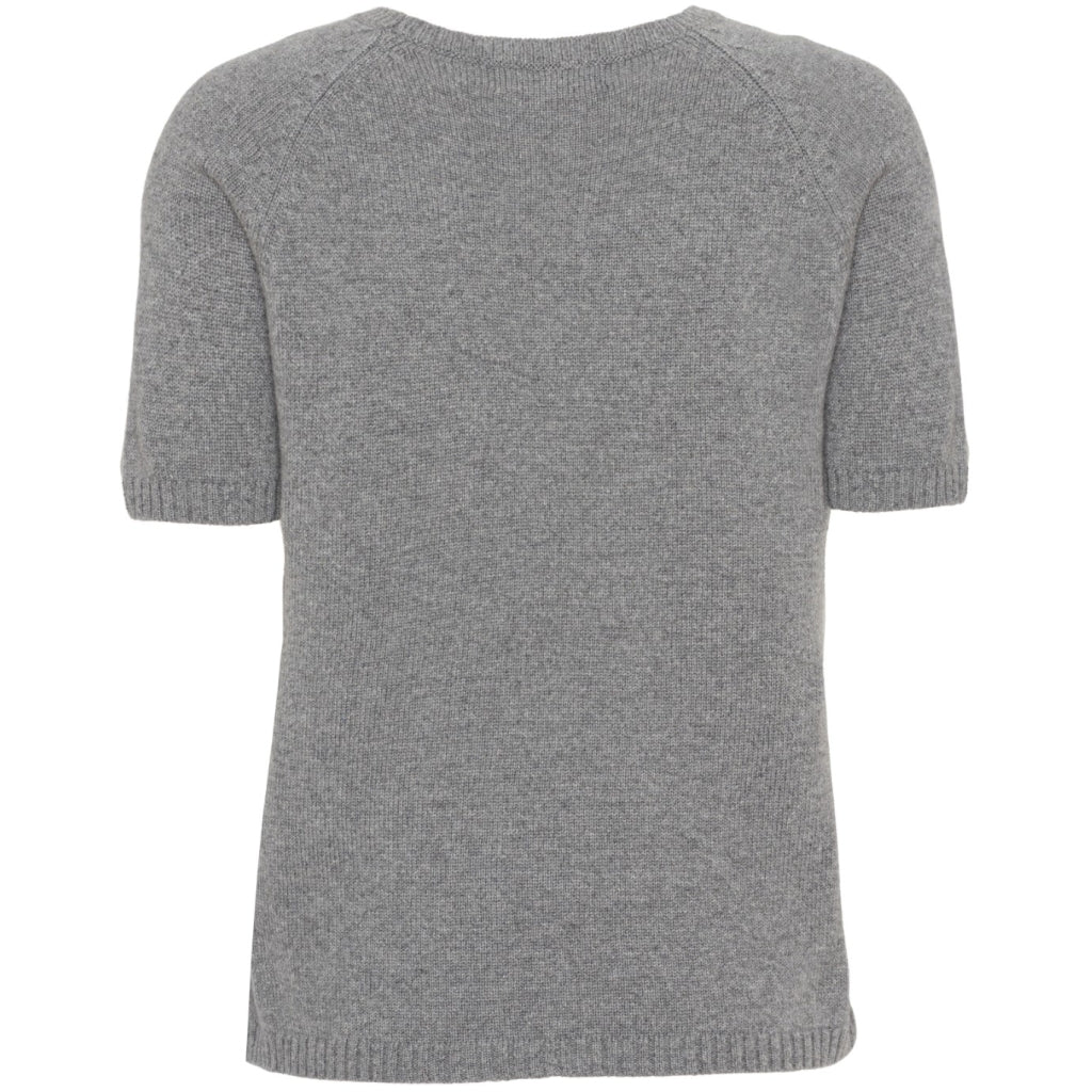 VER de TERRE Cashmere dame bluse Cashmere 060 Grey mélange