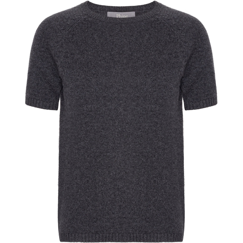 VER de TERRE Cashmere dame bluse Cashmere 088 Charcoal mélange