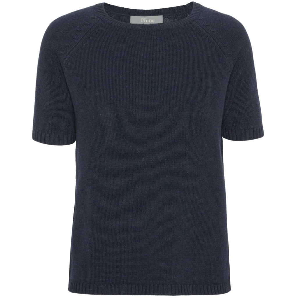 VER de TERRE Cashmere dame bluse Cashmere 600 Navy