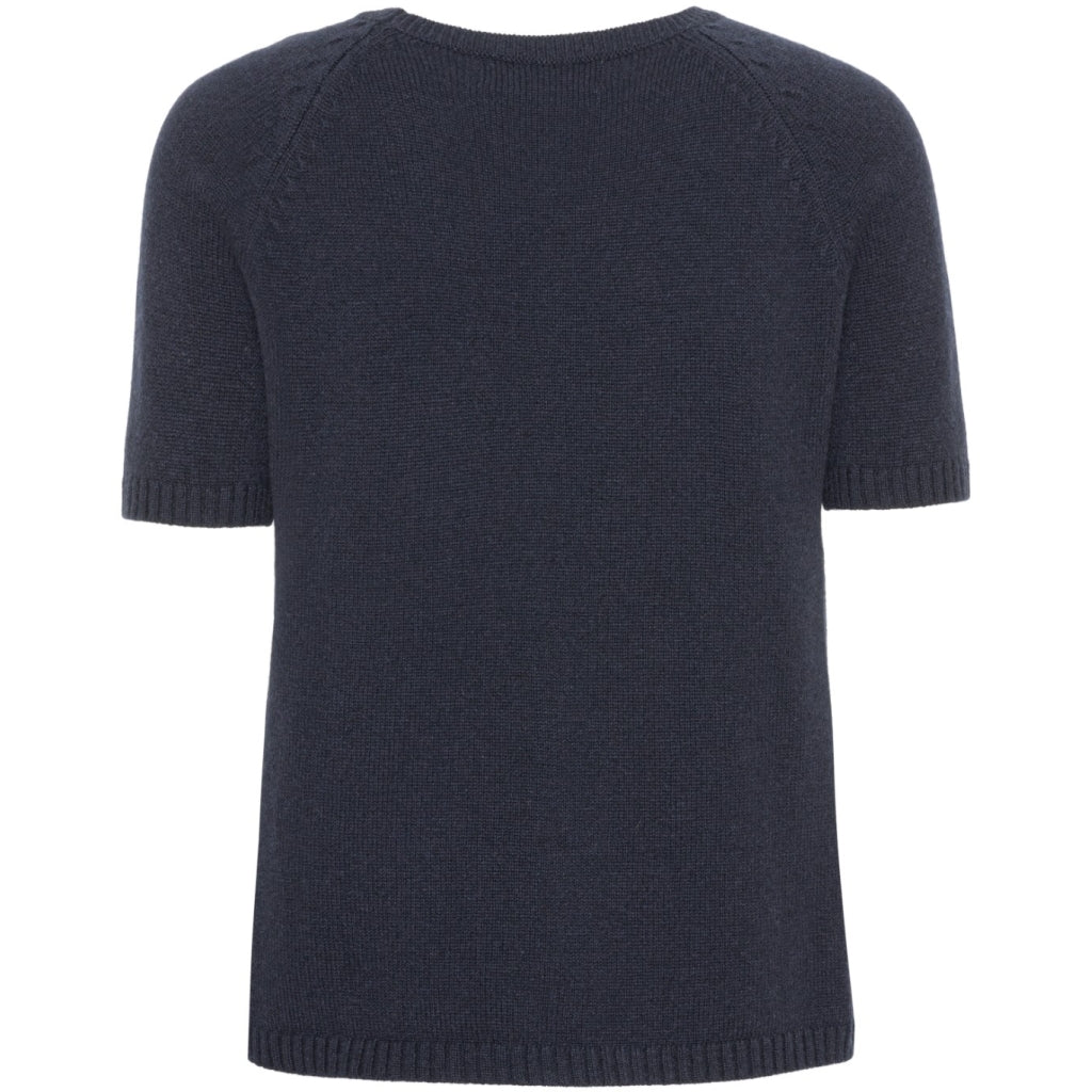 VER de TERRE Cashmere dame bluse Cashmere 600 Navy