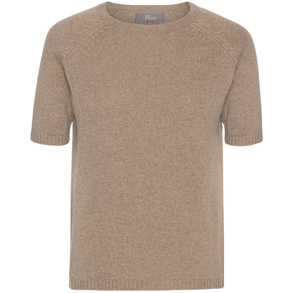 VER de TERRE Cashmere dame bluse Cashmere 918 Bear mélange