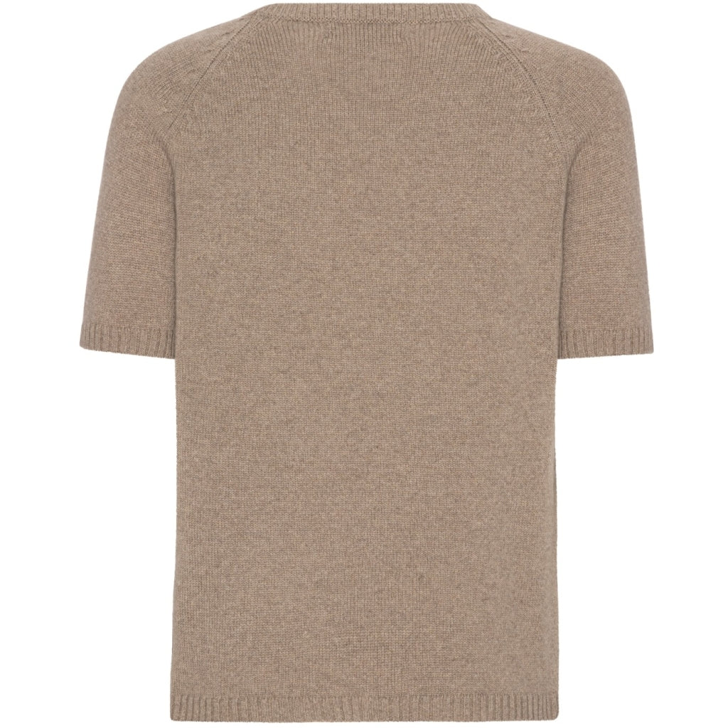 VER de TERRE Cashmere dame bluse Cashmere 918 Bear mélange