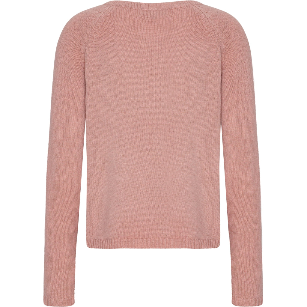 VER de TERRE Cashmere dame cardigan Cashmere 285 Dahlia mélange