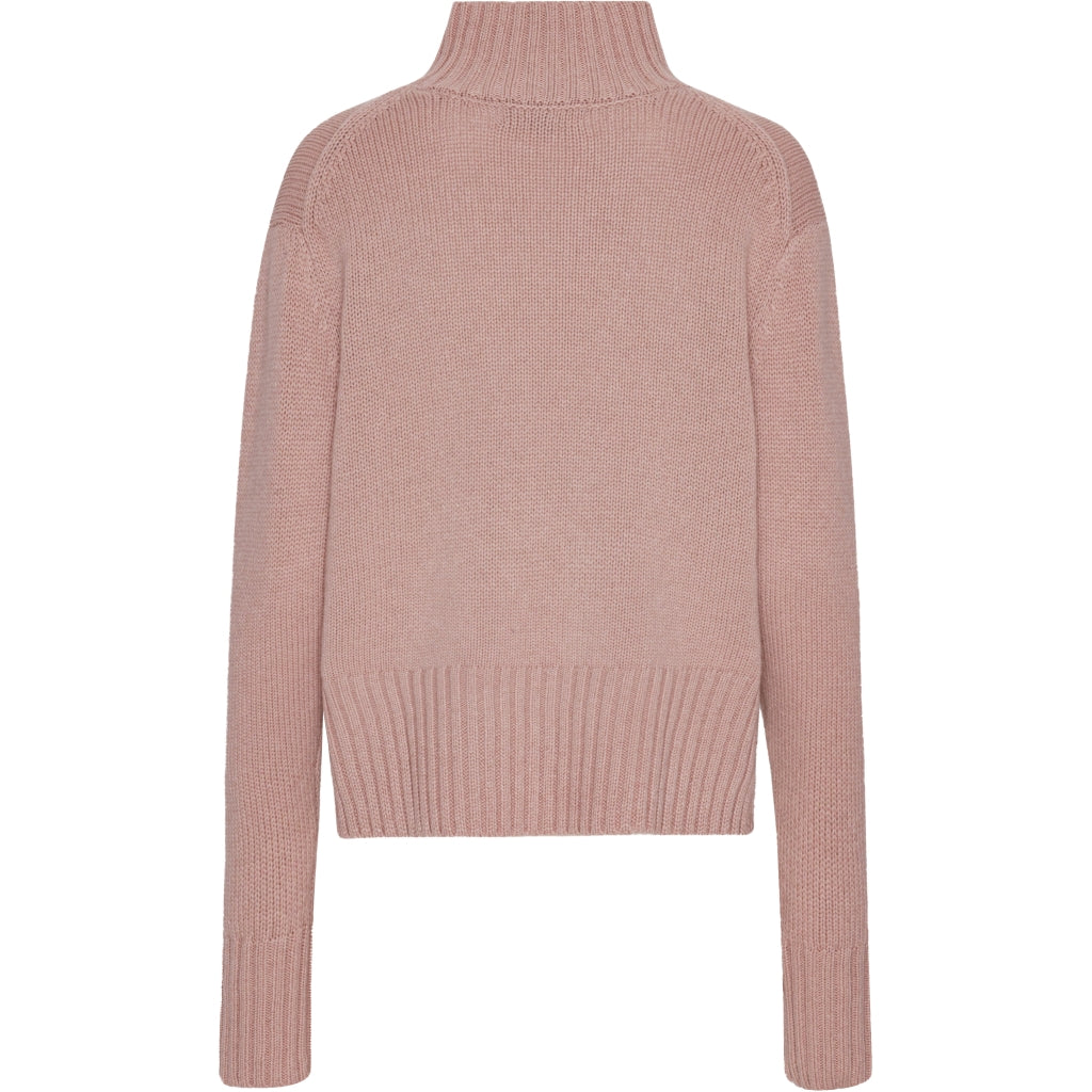 VER de TERRE Cashmere dame sweater Cashmere 285 Dahlia mélange