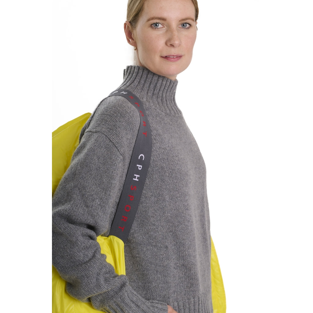 VER de TERRE Cashmere dame turtleneck sweater Sweater 060 Grey mélange
