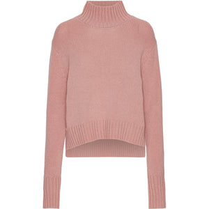 VER de TERRE Cashmere dame turtleneck sweater Sweater 285 Dahlia mélange