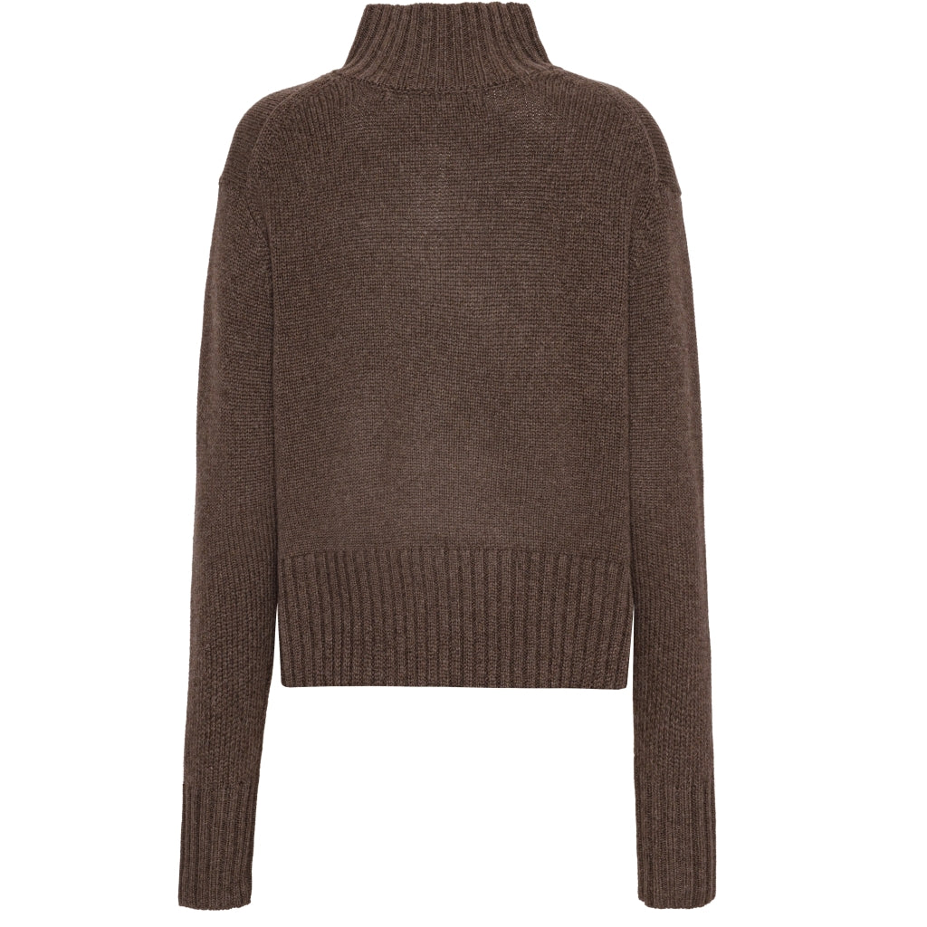 VER de TERRE Cashmere dame turtleneck sweater Sweater 905 Capuccino mélange
