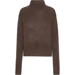 VER de TERRE Cashmere dame turtleneck sweater Sweater 905 Capuccino mélange