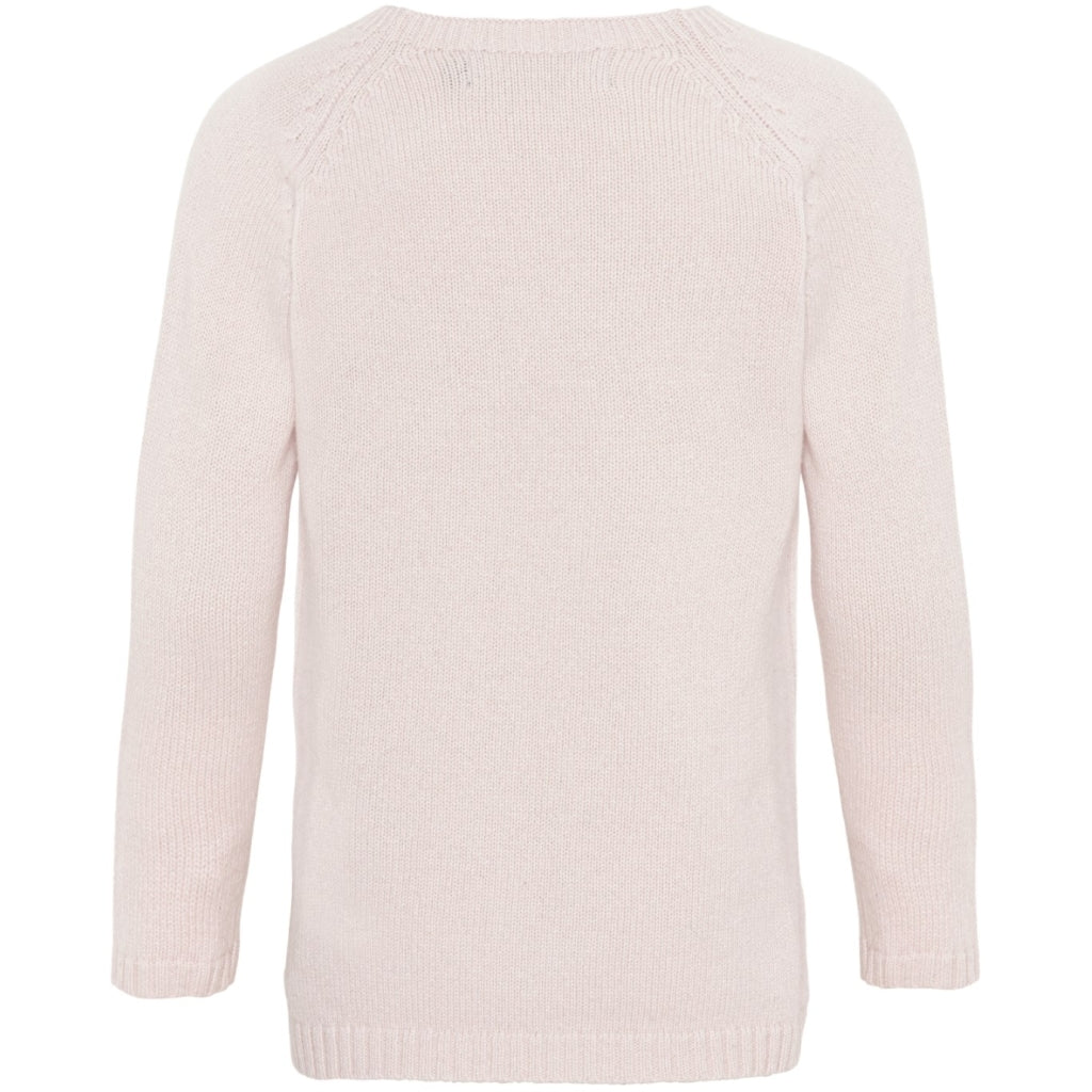 VER de TERRE Cashmere sweater Cashmere 405 Rose powder