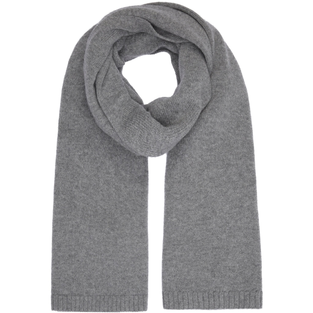 Cashmere scarf Grey mélange - Main Image