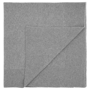 VER de TERRE Cashmere baby tæppe Tæpper 060 Grey mélange