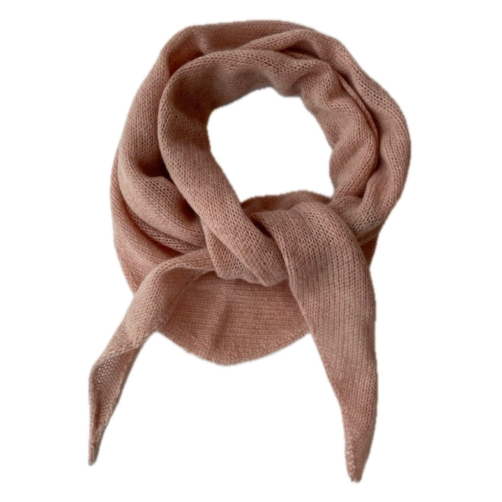 VER de TERRE Cashmere trekant tørklæde Tørklæder & halsvarmere 285 Dahlia mélange