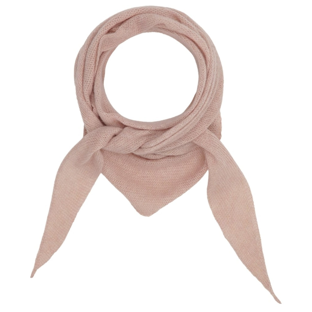VER de TERRE Cashmere trekant tørklæde Tørklæder & halsvarmere 405 Rose powder