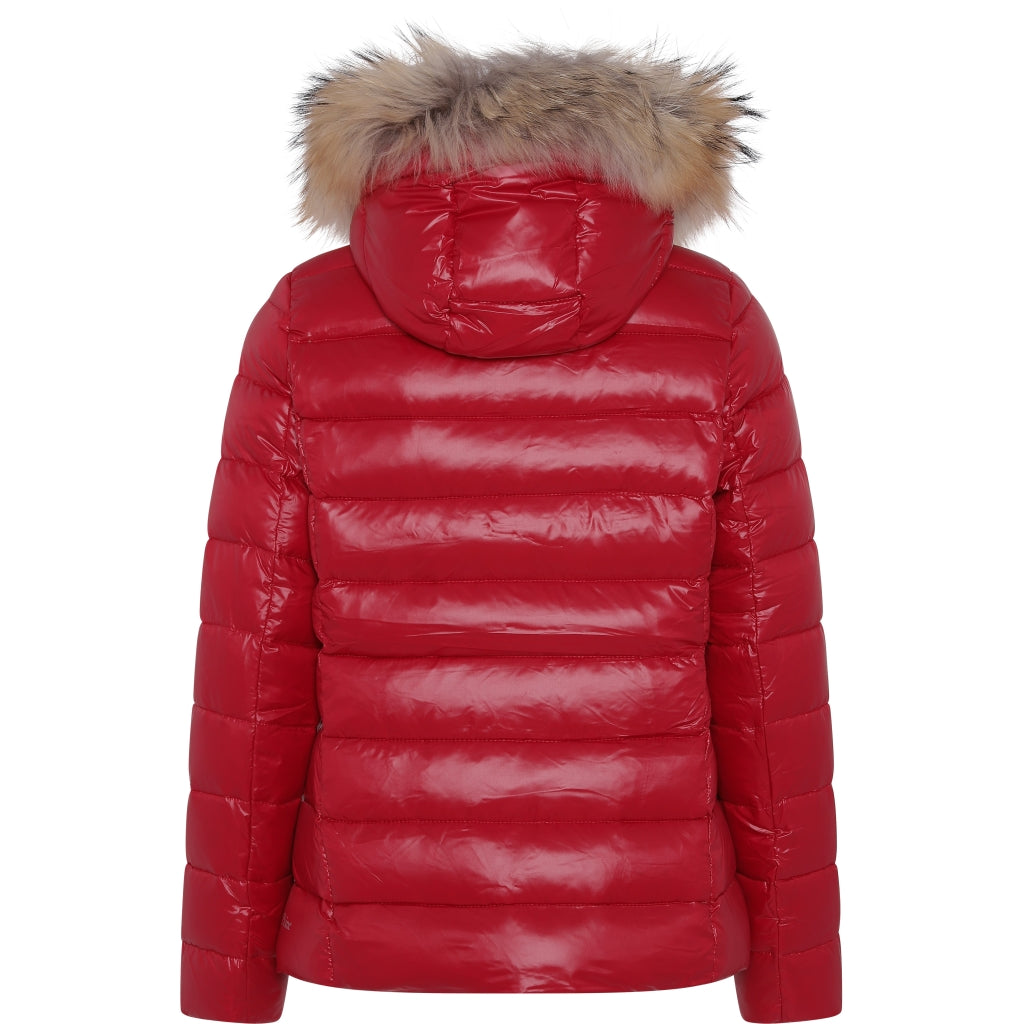 VER de TERRE Dame dunjakke med pels Dunjakke med pels 514 Beet