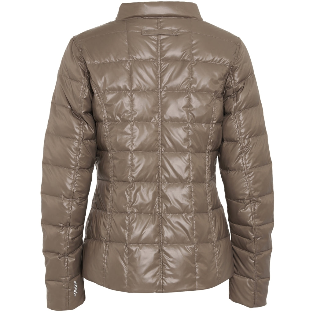 VER de TERRE Dame overgangs dunjakke Dunjakke 912 Caramel