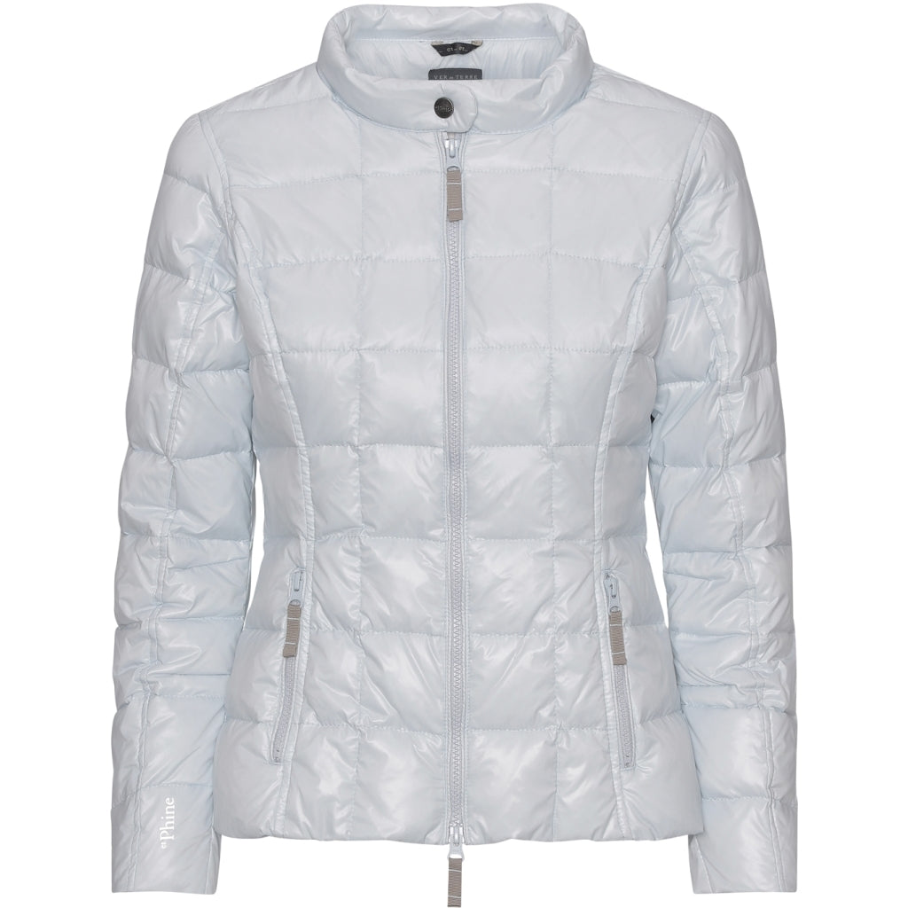 VER de TERRE Dame overgangs dunjakke Dunjakke 698 Baby blue