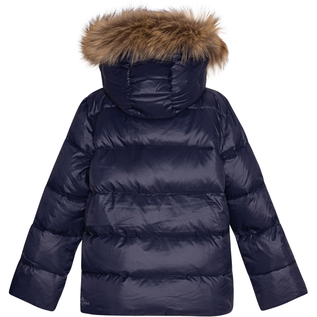 VER de TERRE Dunjakke med lommer m/pels Dunjakke med pels 600 Navy