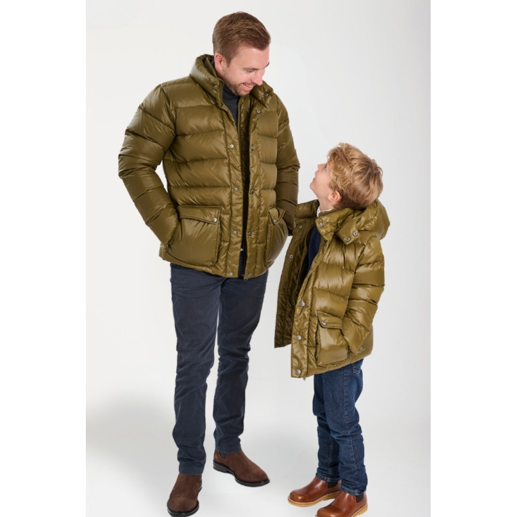 VER de TERRE Dunjakke med lommer Dunjakke 871 Dark olive