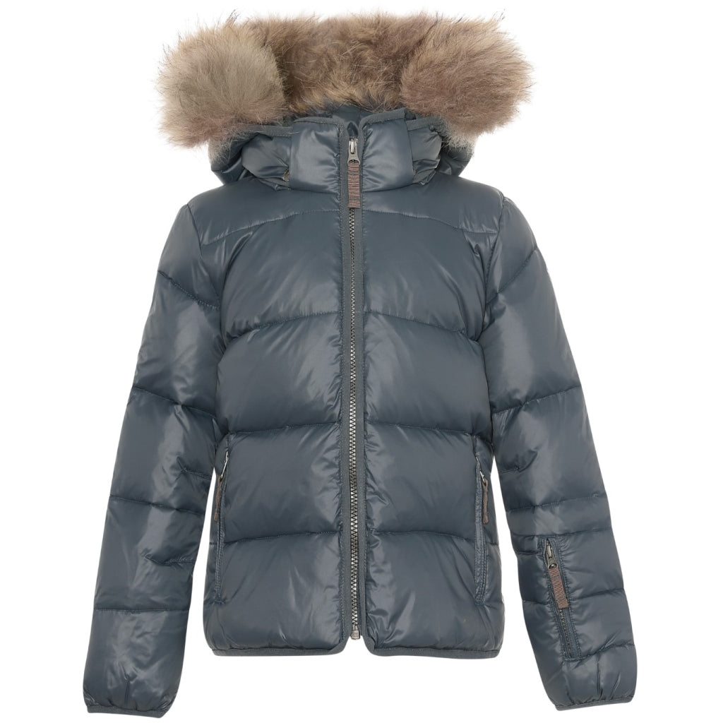 VER de TERRE Dunjakke med pels Jakke 668 Slate