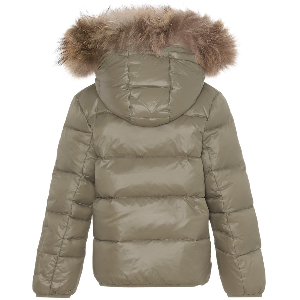 VER de TERRE Dunjakke med pels Jakke 911 Caramel/grey