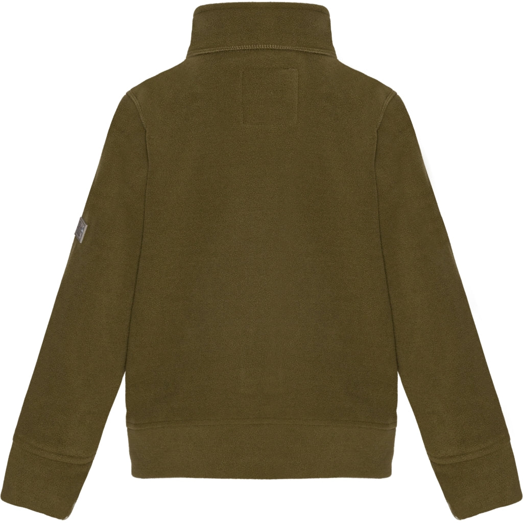 VER de TERRE Fleece jakke Fleece 873 Dark olive/mocca