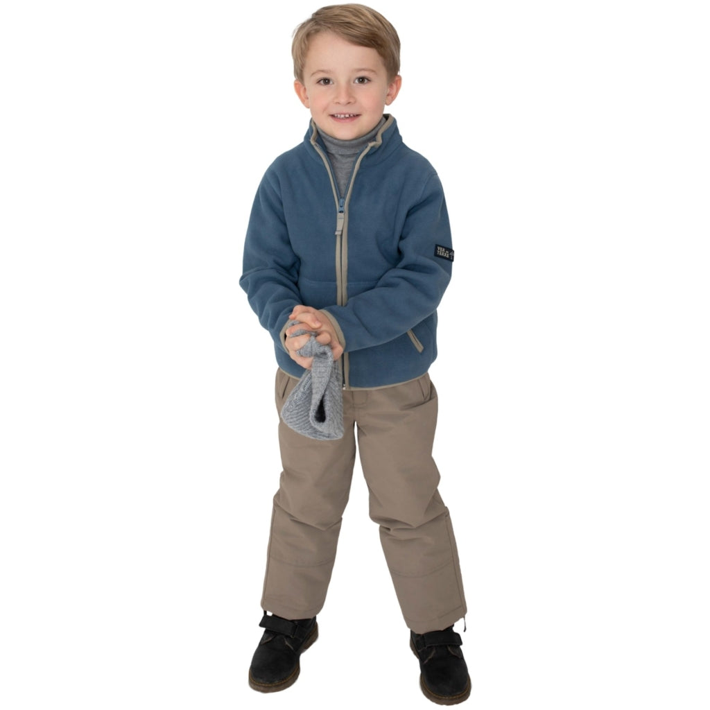 VER de TERRE Fleece jakke Jakke 666 Polar blue/mocca