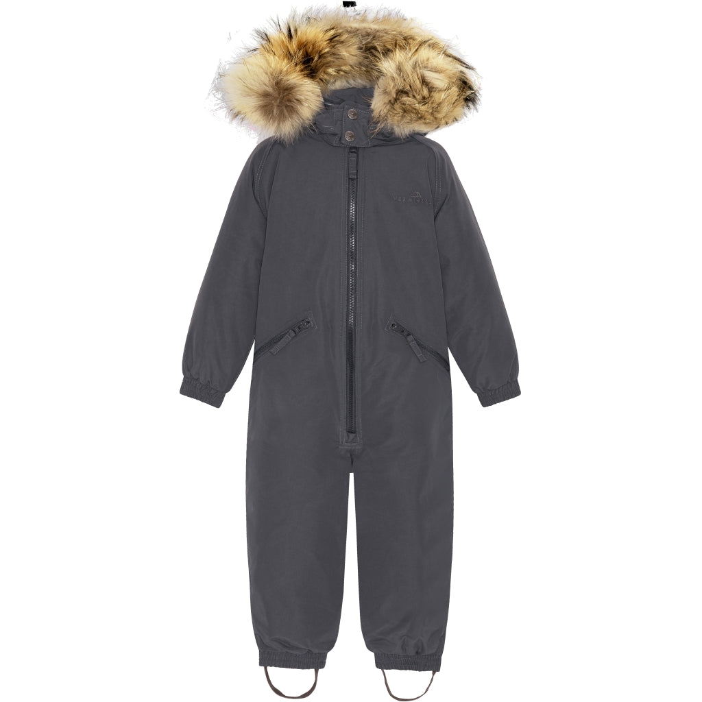 VER de TERRE Flyverdragt med pels Flyverdragt med pels 085 Anthracite