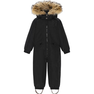 VER de TERRE Flyverdragt med pels Flyverdragt med pels 099 Black