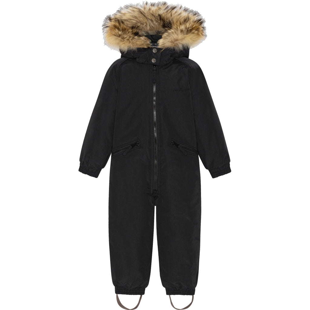 VER de TERRE Flyverdragt med pels Flyverdragt med pels 099 Black