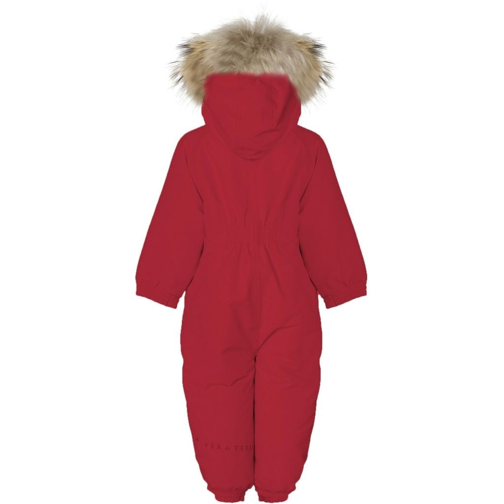 VER de TERRE Flyverdragt med pels Flyverdragt med pels 305 Cranberry