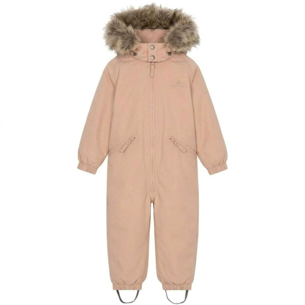 VER de TERRE Flyverdragt med pels Flyverdragt med pels 415 Mahogany rose