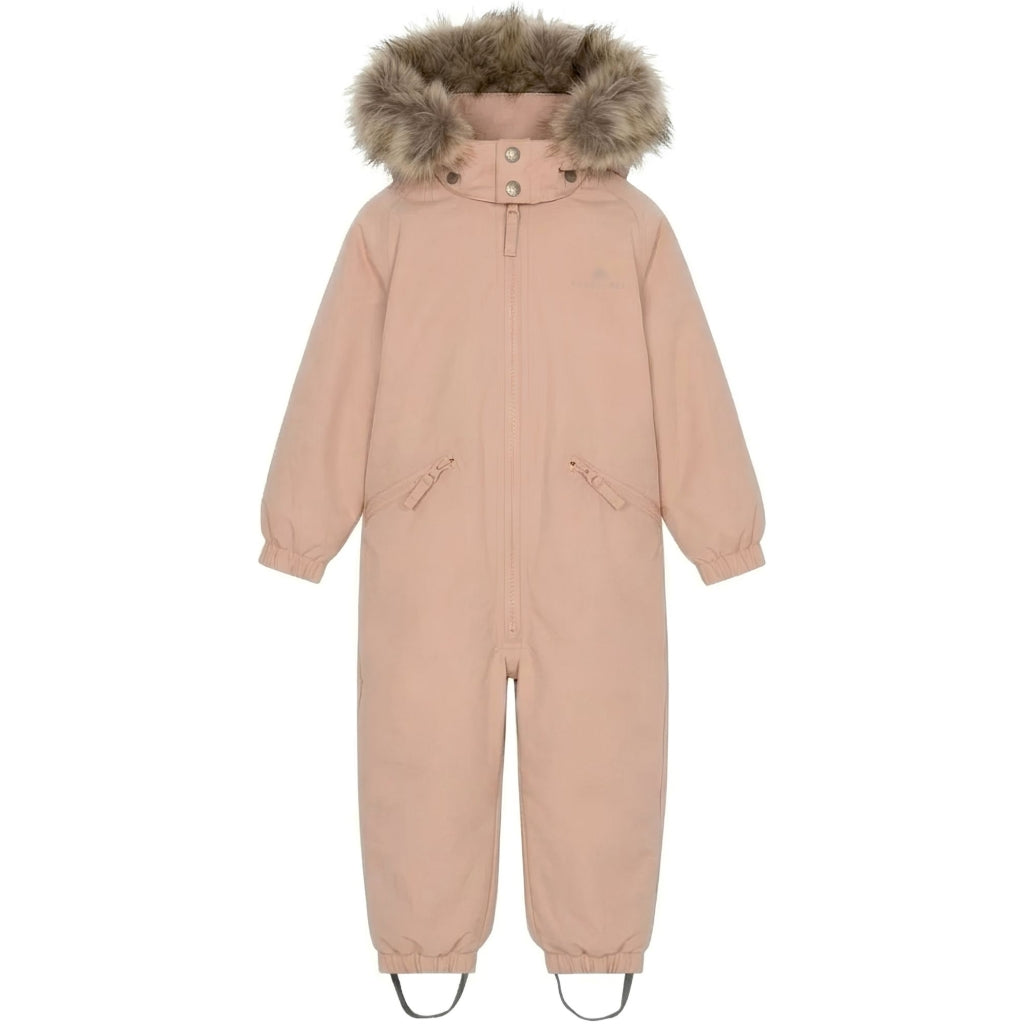 VER de TERRE Flyverdragt med pels Flyverdragt med pels 415 Mahogany rose